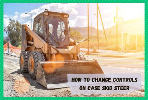 how to change control pattern on case skid steer|case skid steer change controls.